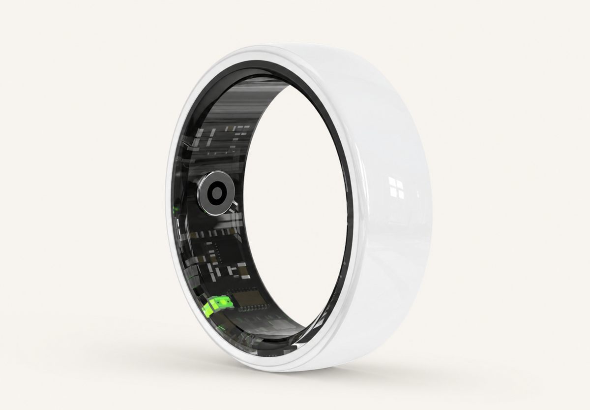Ruely Smart Ring in white